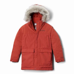 Columbia Boundary Bay™ Down Parka Pojkar Orange (GCJAL0869)